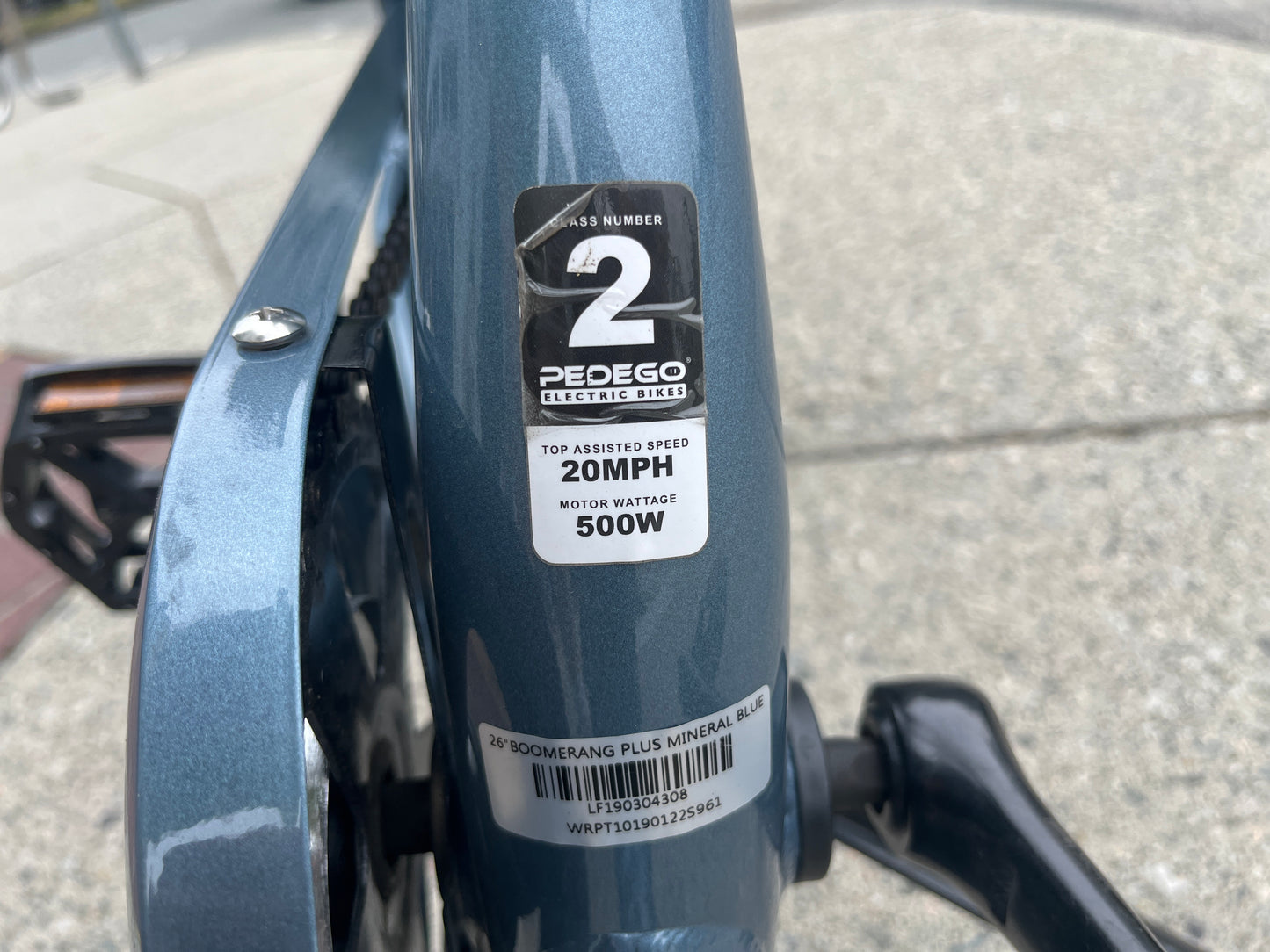 Pedego Boomerang Pre-Owned