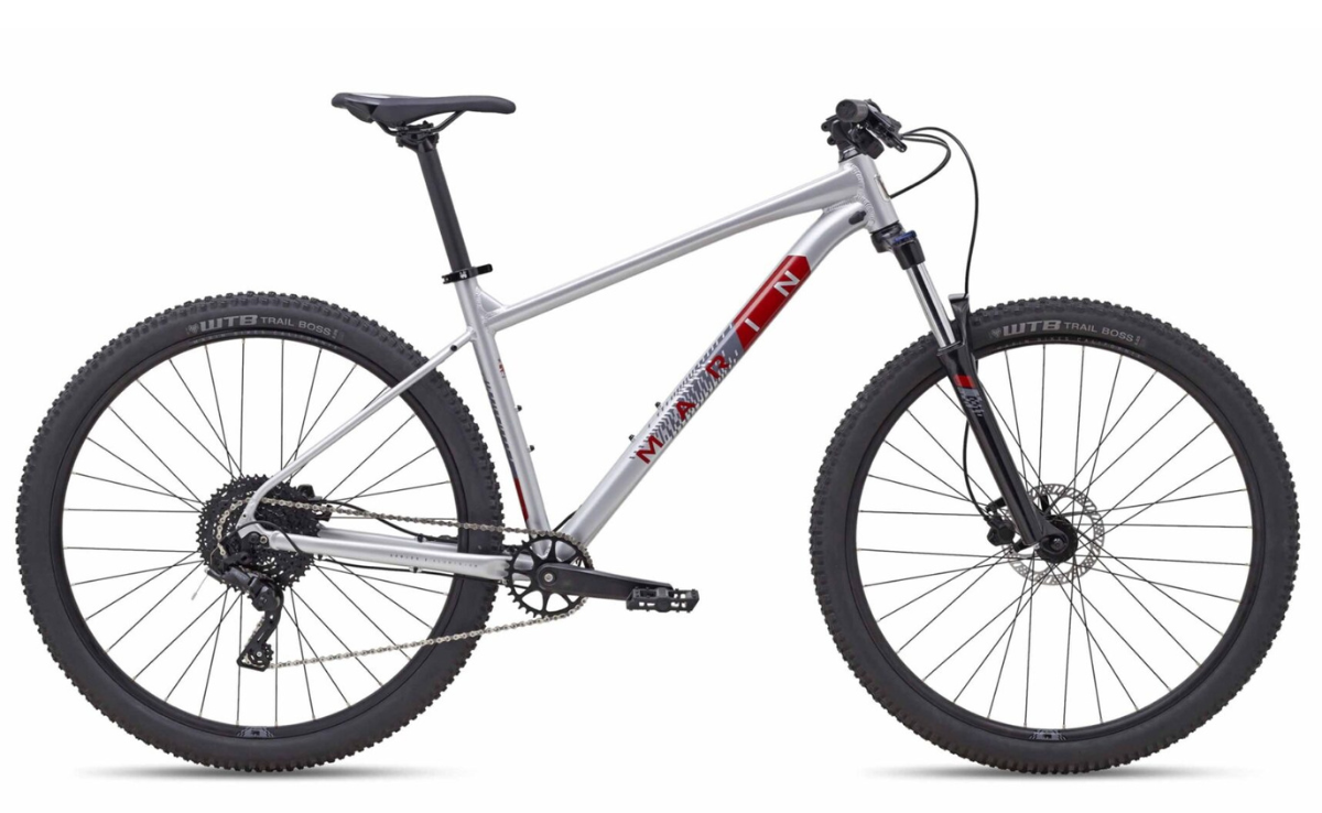 2024 Marin Bobcat Trail 4 Gloss Silver 27.5" Med LAST ONE!